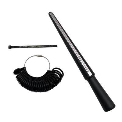 3/4/6/7-teiliges Schmuckwerkzeug-Set für Ringe, Größendorn, Fingermessgerät, Ringgrößenmesser, Schmuck-Werkzeugset