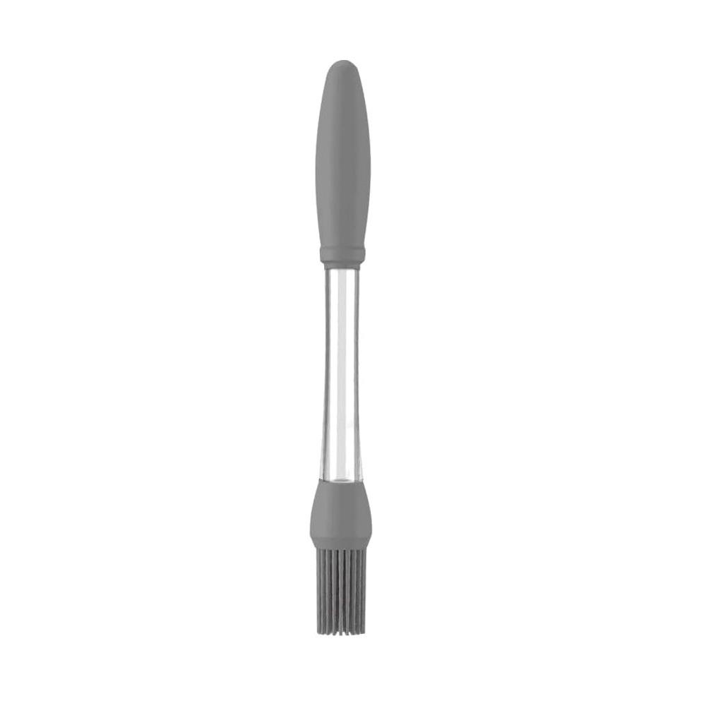 

Oil Reservoir Handle Silicone Basting Brush Non-Stick Cooking Brush Pastry Brushes Barbecue сірий