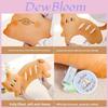 Cat Plush Pillow With Soft Polyester Filling For Sleep And Comfort