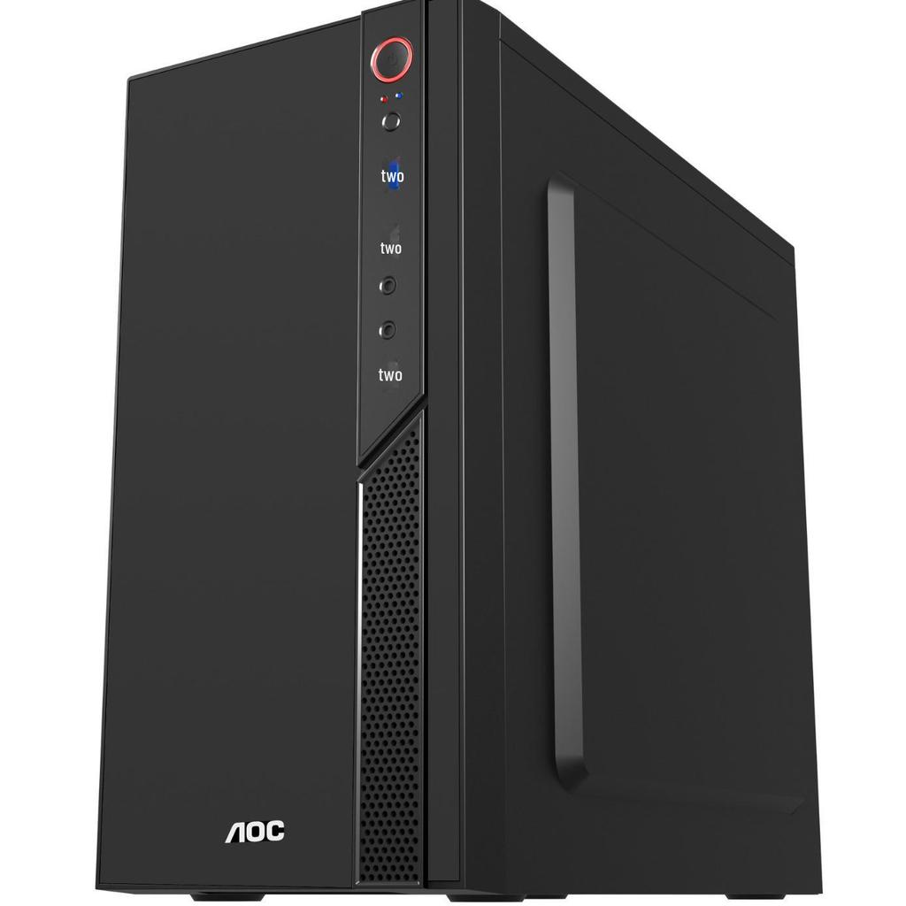 AOC CB109B Desktop Chassis for mATX/ITX, Front USB 3.0