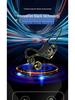 AKZ-G9 Vibration Bone Conduction Bluetooth Earphones with Card Slot, Digital Display, Neckband Design, and Long Battery Life.