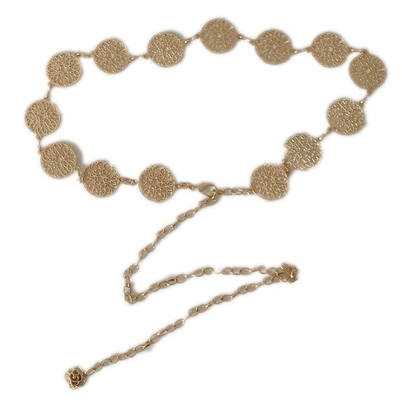 Trendy Womens Waist Chain In Gold And Silver Ideal For Slimming And Stylish Looks