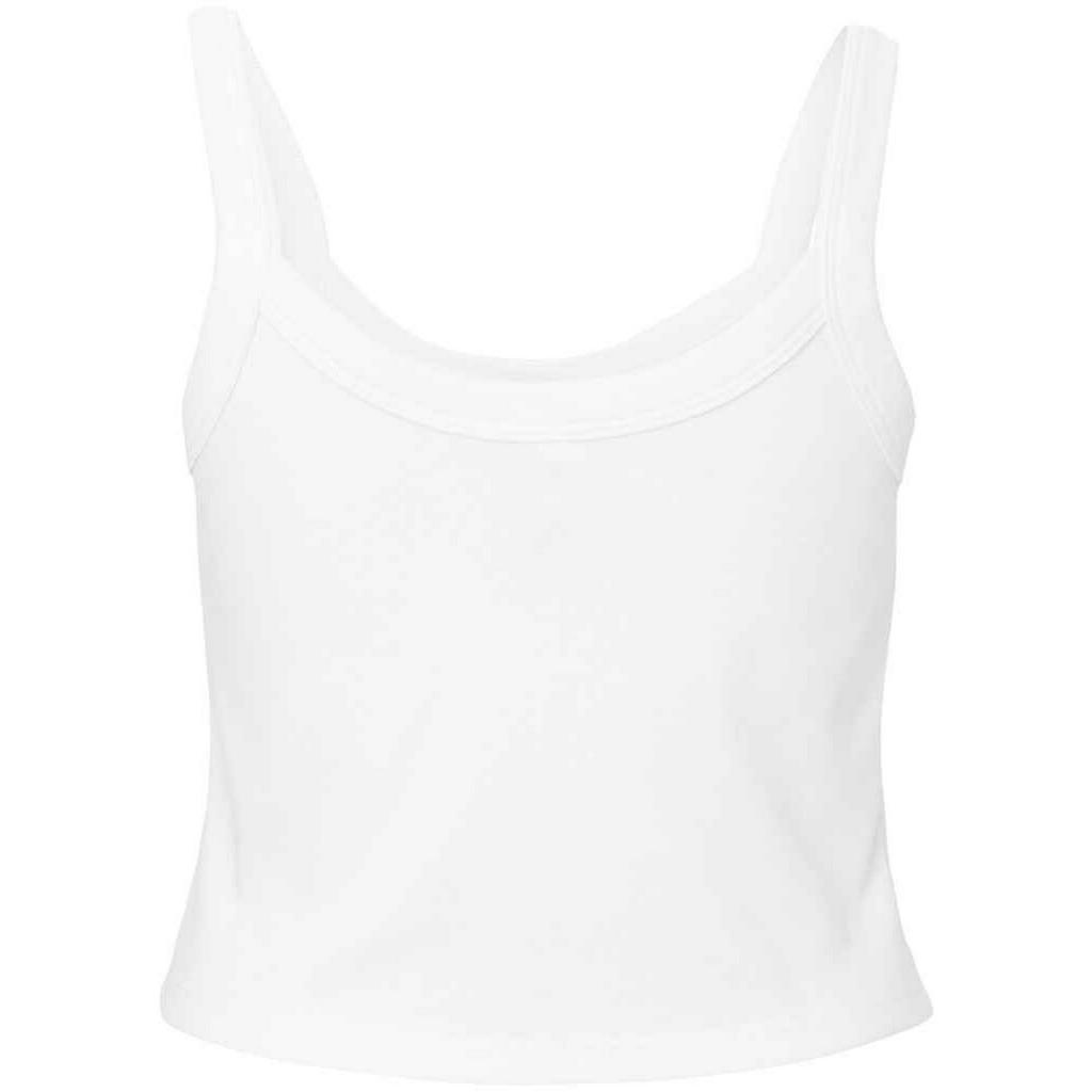 Bella + Canvas Schlichtes Tanktop mit Spaghettiträgern aus Mikroripp für Damen/Damen