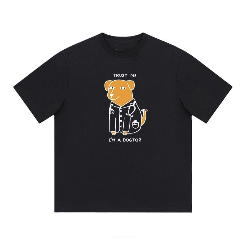 

Trust Me, Animal Funny and Fun American T-shirt, Vintage Vintage Couple Bf Short-sleeved T-shirt 4XL