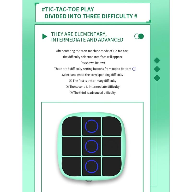 Handheld Electric Puzzle Game Console Portable Electronic Board Games Children Puzzle Electronic Toy Strategy Games