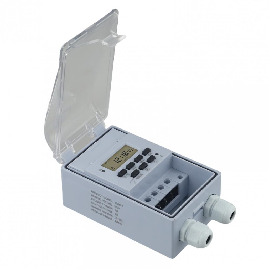 10A Intelligent Timer 125X75X62mm 220V 50Hz KG316T-F