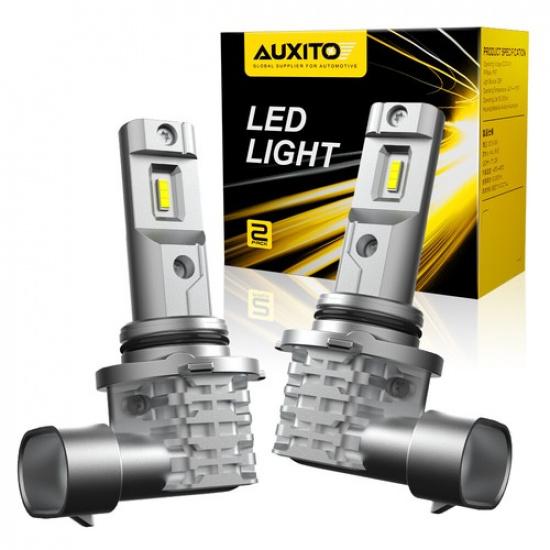 AUXITO 9006 HB4 LED Headlight Bulbs High/Low Beam Super Bright White Kit 2PCS
