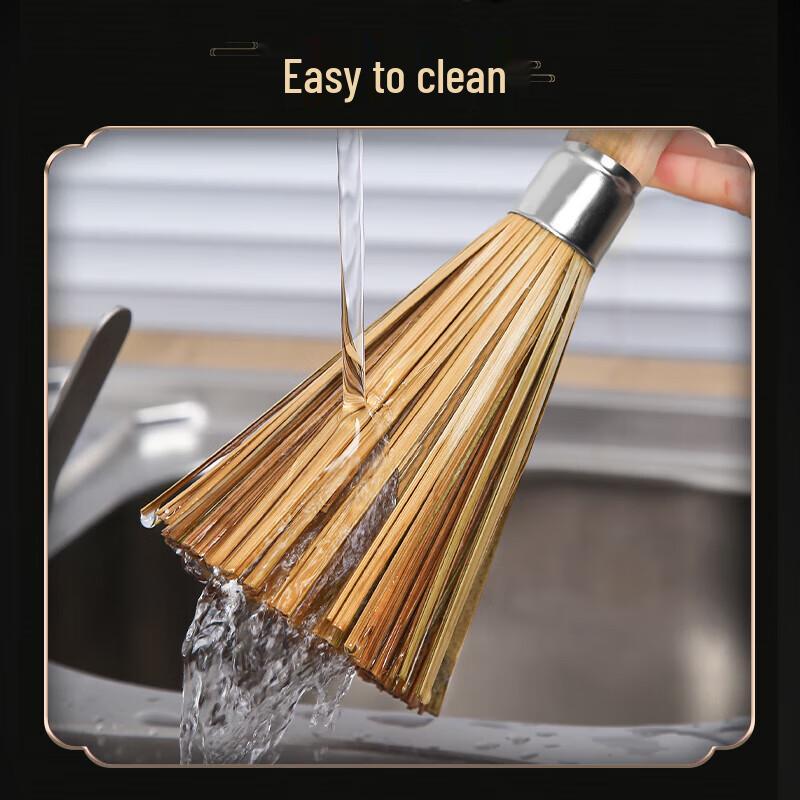Natural Bamboo Kitchen Scrub Brush