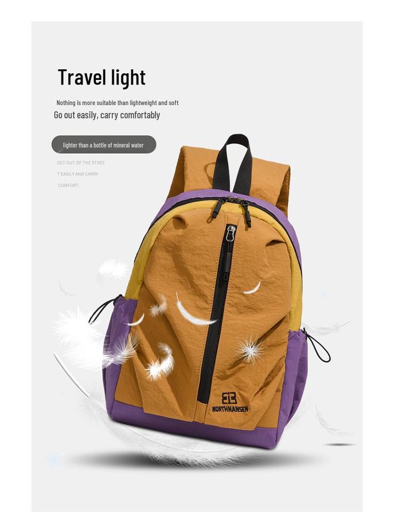 Unisex Lightweight Water-Repellent Large Capacity Backpack for Casual, Sports, and Travel