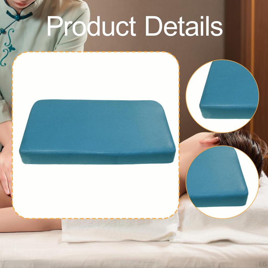 Beautician Cushion for Massage Bed Headboard Small In Breathable Technical with Waterproof