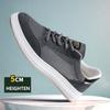 Herr Casual Hisskor Dolda 5CM Höjdskor För Män Sommar Andningsbara Sport Lyft Längre Män Höjdökande Skor Storlek 38-45
