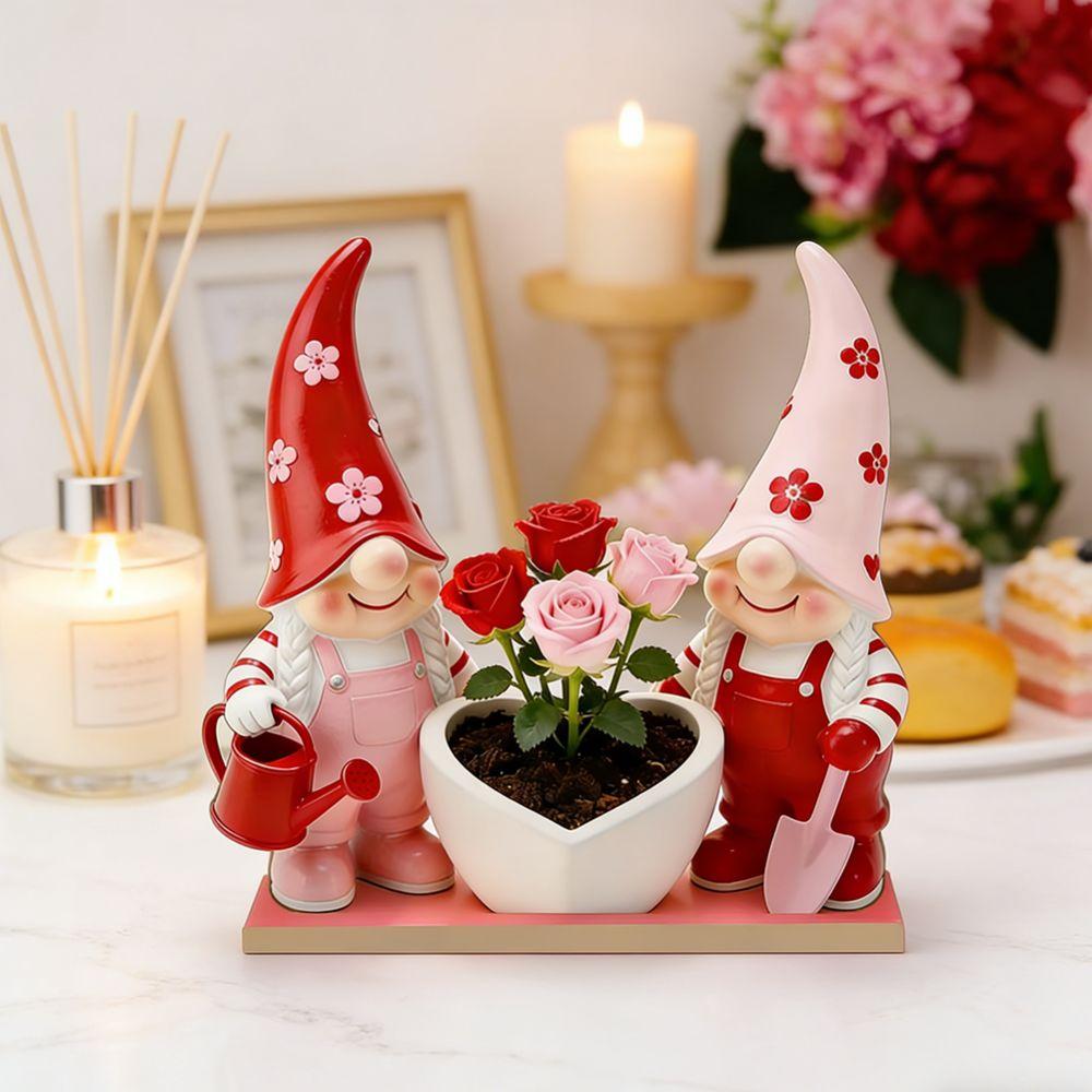 5D Valentine's Day Elf Ornament Cute Valentine's Day Decoration Dwarf Elf Ornament  Lovers