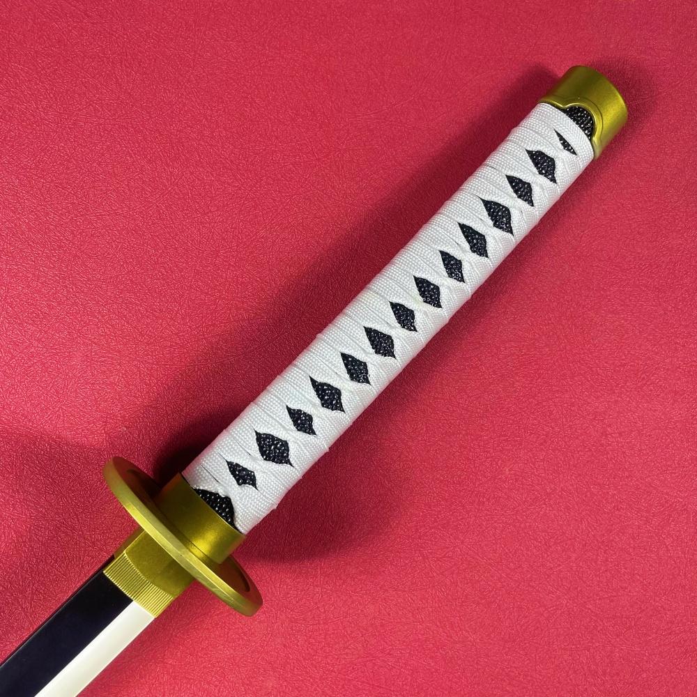 104cm Luminous Zoro Katana Sword with Led Light Ninja Knife Samurai Sabre Anime Cosplay Prop Real Full Size Japanese Katana Toy