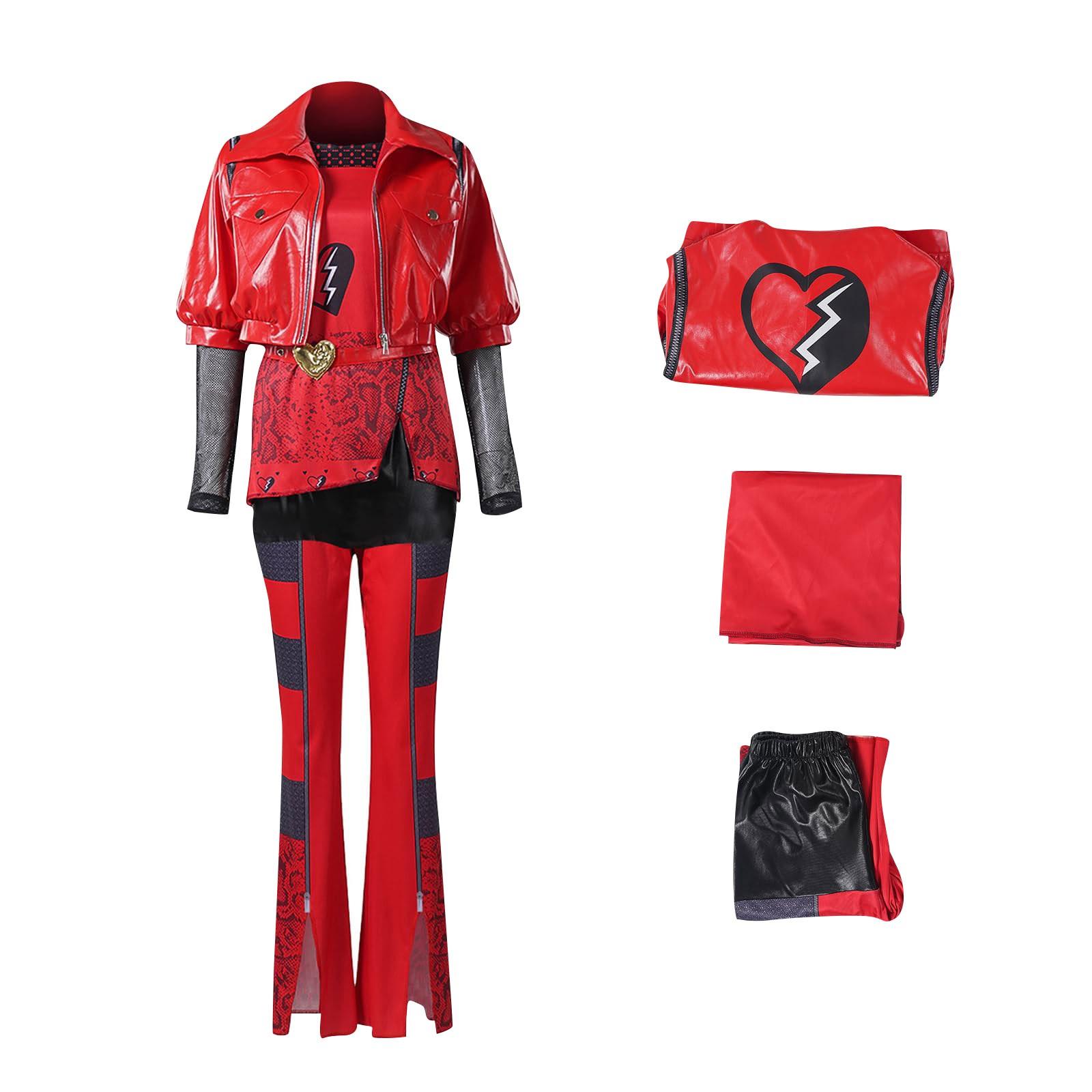 

Красные цельные колготки костюм на Хэллоуин сценическая одежда для выступлений M красный