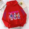 Korean Popular Demon Hunter Children's Hoodie Casual Girl Clothing Autumn and Winter Cute Cartoon Warm Children's Clothing