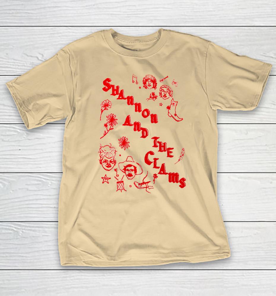 

Rare Shannon and the Clams Band Collection Ringer S to 5XL T-shirt MD1010 Unisex T-Shirt L