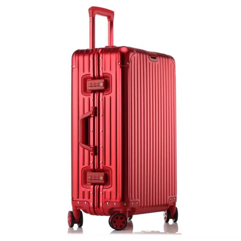SWEGEAR+ Model 1857 Aluminum-Magnesium Alloy Luggage 20-inch