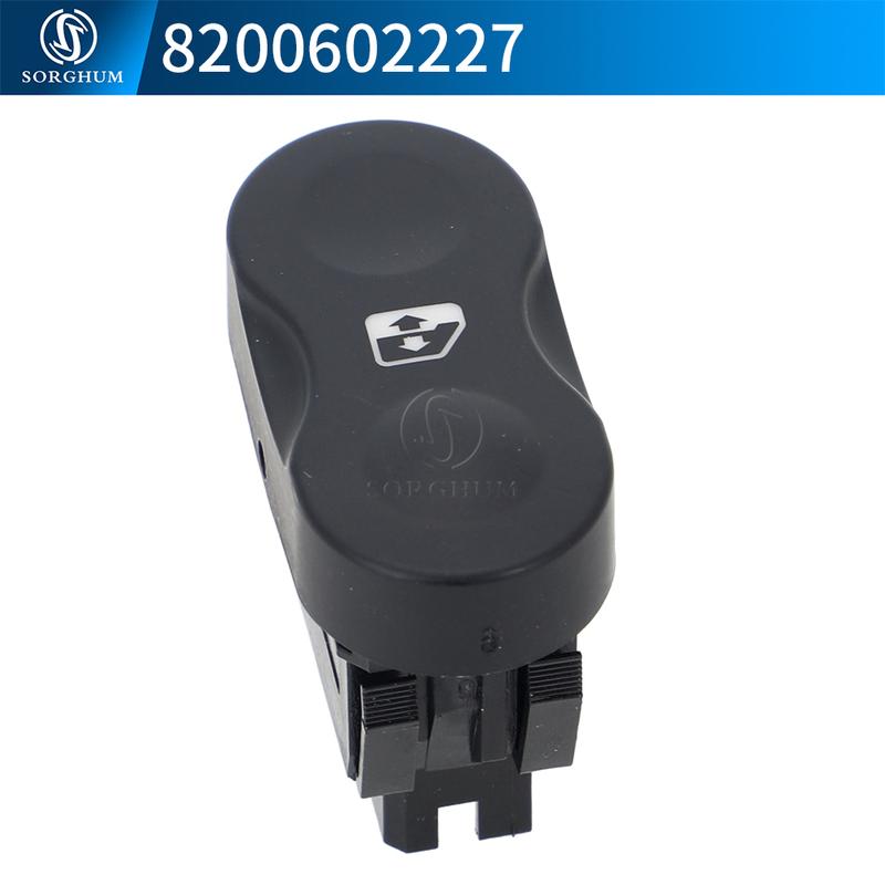 SORGHUM 8200602227 Car Front Driver Side Window Switch Button For Dacia Logan MCV 2009 2010 2011 Duster Sandero 2008 2011 5 P