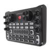 Live Sound Card with Multi Sound Effects Bluetooth Noise Reduction Sound Mixer Board for Mobile Phone Karaoke Broadcast