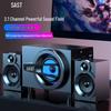 SAST A6 2.1 Channel Multimedia Computer Speakers CN Plug (adapter Included)