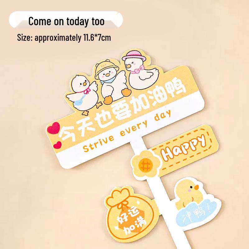 Sushi Cartoon Cupcake Toppers & Ice Cream Flag Picks for Happy Birthday Desserts
