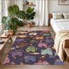 Rutschfester Kristall-Samt-Bodenläufer, Teppich im Among Us Design für Innenbereiche, Wohnzimmer, Schlafzimmer, Heimdekoration