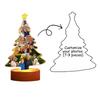 Personalized Photo Christmas Tree LED Night Light, Can Be Customized With 7-9 Photos