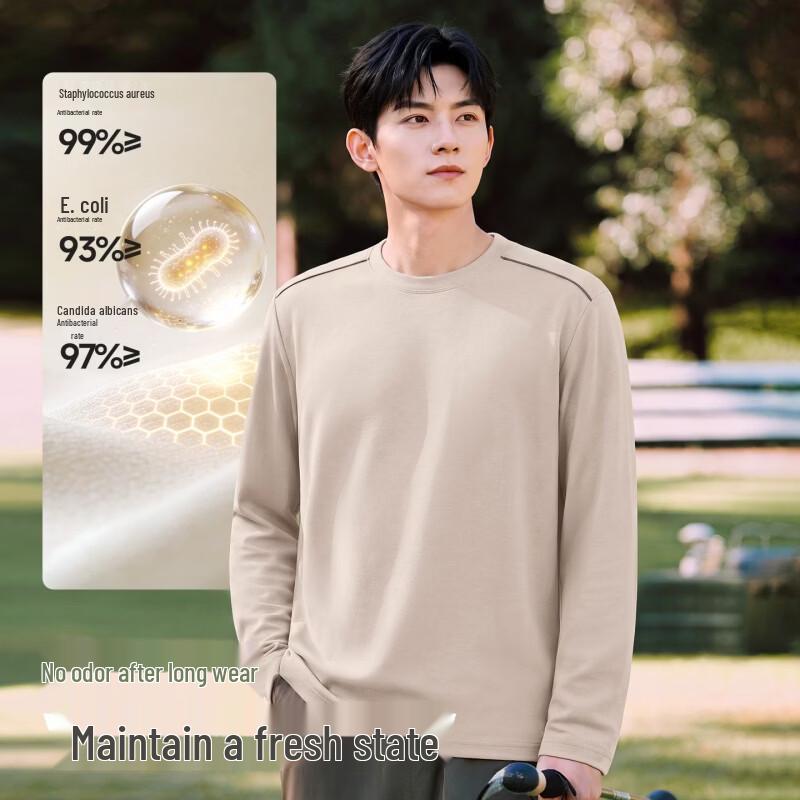 JEEP SPIRIT Men's Quick-Dry Long Sleeve Athletic T-Shirt