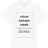 Custom T Shirts for Men Women Personalized T-Shirts Design Your Own Printed Shirts Front_Back Tee Shirts Cotton T Shirts