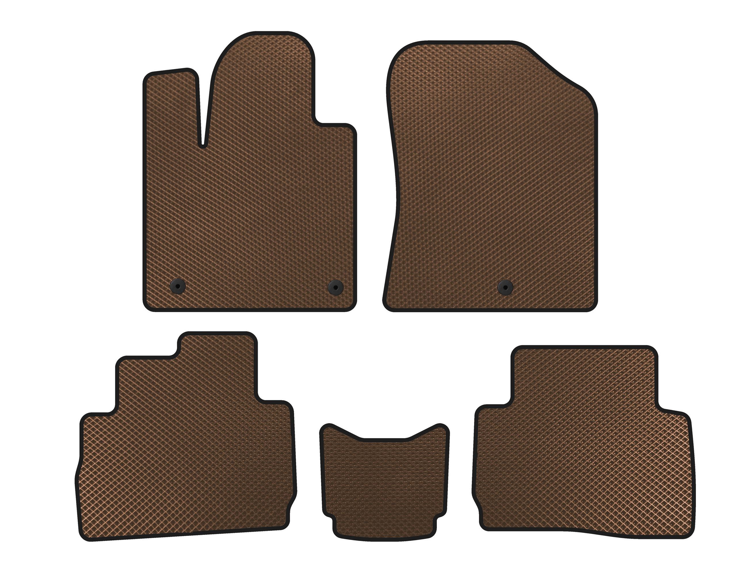 

EVA mats (2020-2023, Brown) for Hyundai Santa Fe 4