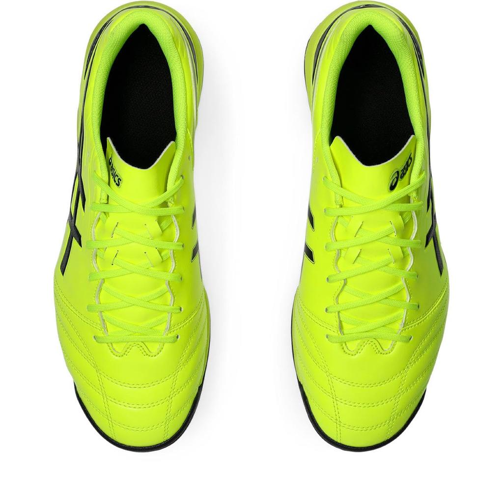 ASICS DS LIGHT CLUB TF 1103A112 Soccer Unisex Size 750 Size 3E Shoes, Adult, (Safety Yellow/Black), 27.0 cm,