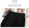 Women's High-Waist Slimming Micro-Flare Pants - 2025 Spring Collection: Versatile Slim-Fit Long Trousers
