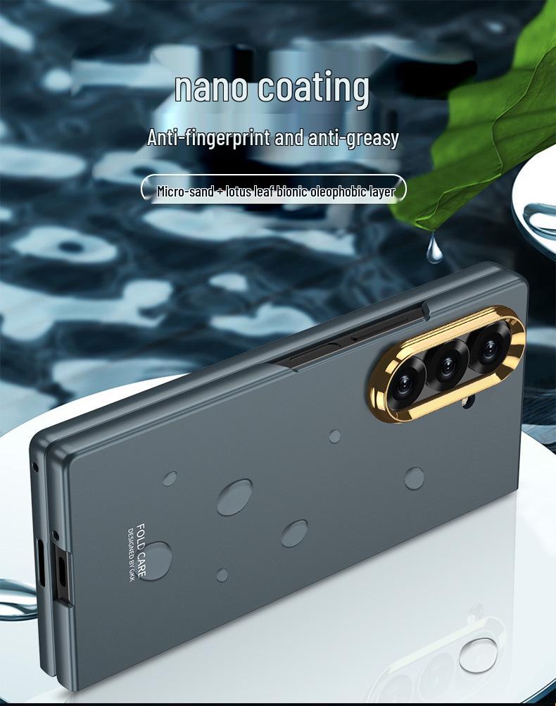 Samsung Z Fold7 Frosted Protective Case with Lens Cover