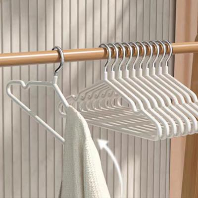 Non Marking Clothes Hangers for Home Use Non Slip Drying Hangers Metal Thick Clothes Hangers Storage Bedrooms Wardrobes Cl