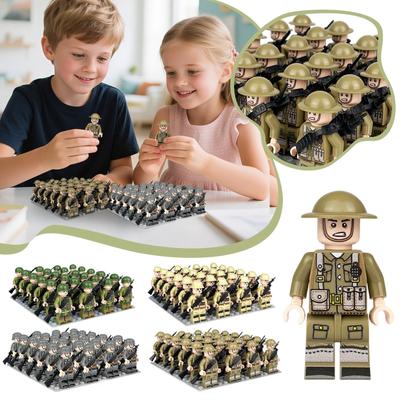 The Best Gift Set For Children'S Building Block Dolls