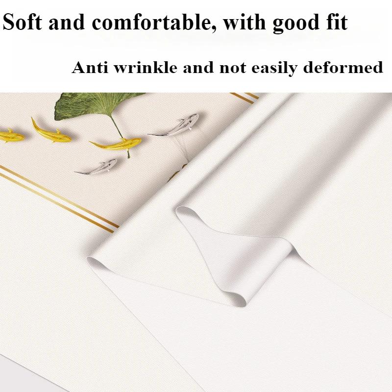 Luxury Tablecloth High-temperature Resistant Waterproof and Oil Resistant Household Tablecloth Coffee Table Cloth Party Decor