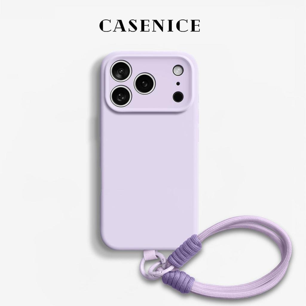 The new magnetic suction is suitable for iphone17promax mobile phone case 16 with lanyard 15 liquid silicone 13 apple 14pr.