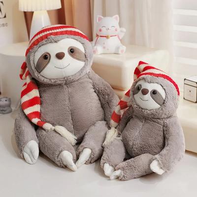 Sevimli Tembel Hayvan Peluş Oyuncaklar Yumuşak Hayvan Doldurulmuş Çizgi Film Tembel Hayvan Bebeği Ayı Bebek Çocuklar Doğum Günü Noel Hediyesi Yeni Yıl Tatil Hediyesi Hediye