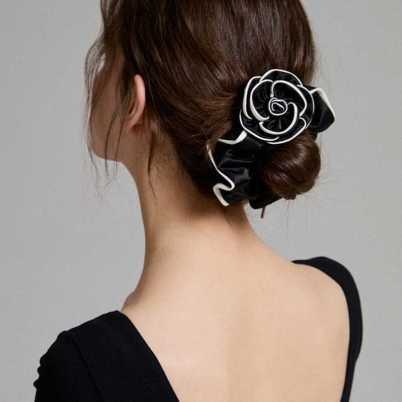 Jean Paul Clarisse Mono Rose Scrunchie JP-24-383S