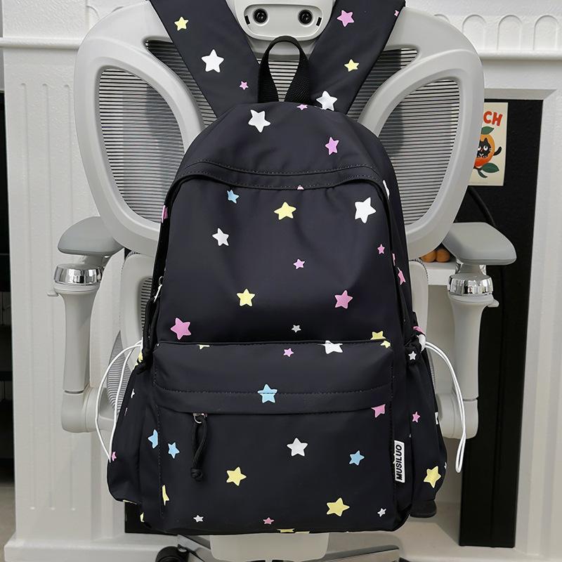 Schoolbag Japanese school bag Junior high school ins girl heart star large capacity versatile dopamine mini backpack backpack