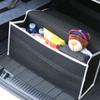 1pc Gray Anti Slip Compartment Boot Storage Box Car Storage Bag Car Trunk Anti Slip Boot Storage Organizer Tool Car Accessories