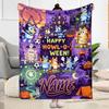 Bluey Soccer Adventure Personalized Name Blanket Throw Personalized Blanket Comfortable for Office Chair Picnics Chair Office for All Occasions