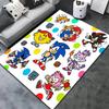Sonic Hedgehog Carpet Rug For Living Room Bedroom Home Sofa Decoration Kids Play Nonslip Floor Mat