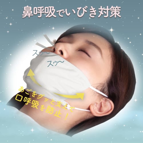 Alphax Anti-Snoring Mask, Comfortable Nasal Breathing Mask, Mint White