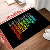 1pc  Non-Slip Machine Washable Polyester Door Mat Rug Tapestry for Hallway Aisle Living Room Bedroom Foyer Outdoor Patio Garden Courtyard