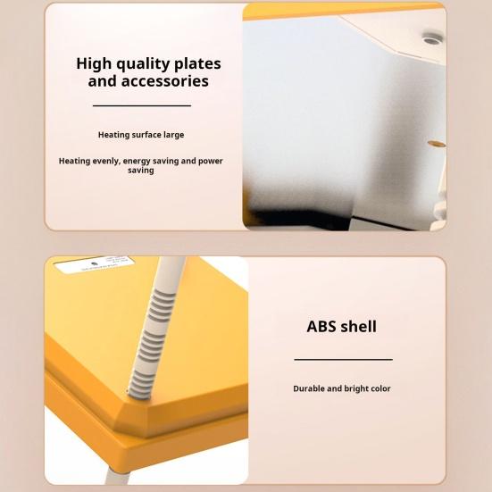 Chicken Brooder Heater with Adjustable Height Angle Energy-efficient Low Noise Constant Temperature