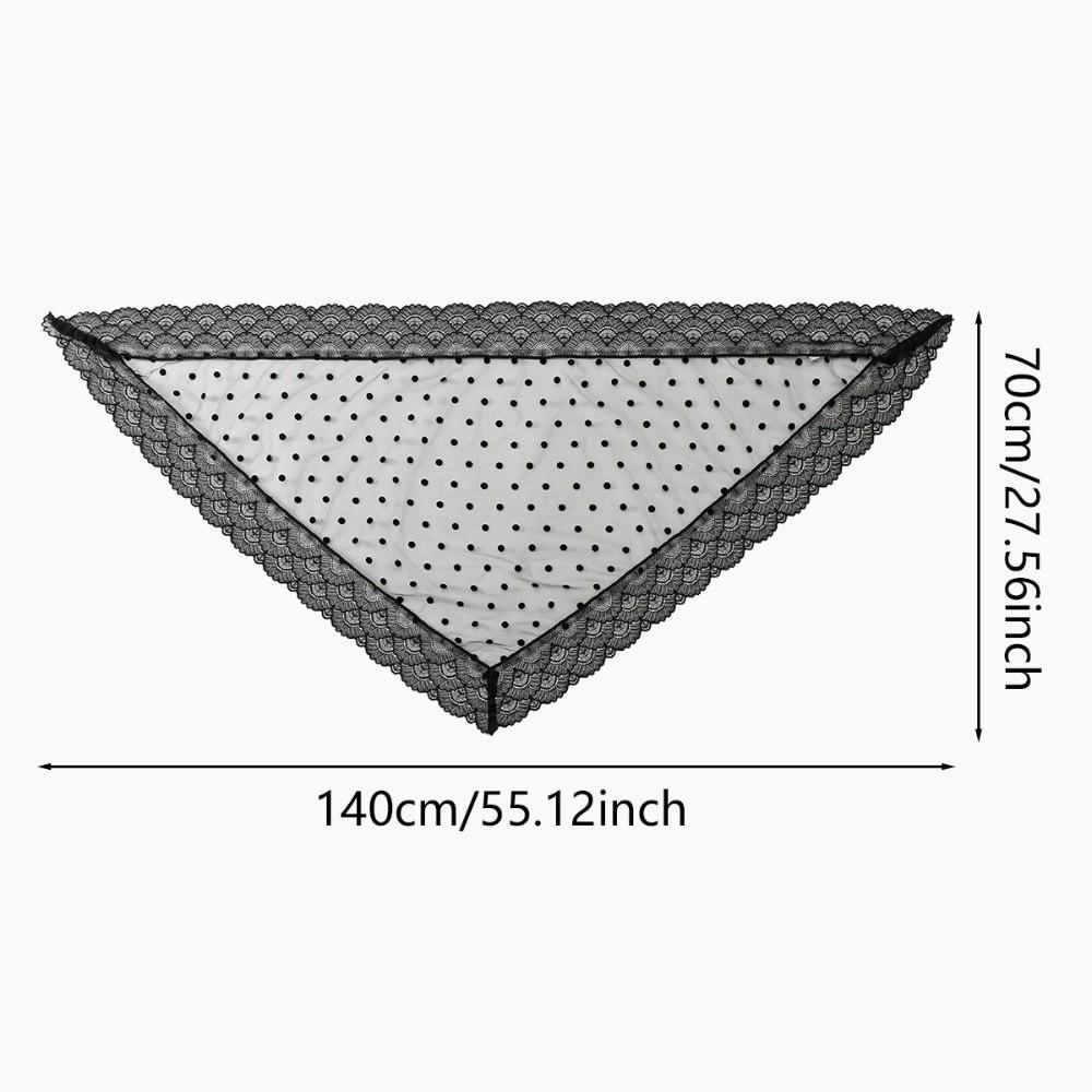 Vintage Bandanas for Women Cute Triangle Head Scarf Casual Sweet Headscarf Shawl Photography