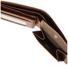Lee Premium Weiches Rindsleder Echtes Geldscheinfach mit Innerem Braunem Bifold-Portemonnaie, Leder, Leder, Fach, Klappe,