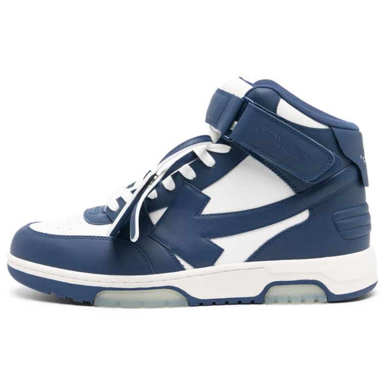 

Off-White Out of Office Mid Blue Men Sneakers OMIA259C99LEA0020142 44