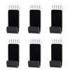 30 Set   Record Wall Mount Acrylic Punch   Floating Record Wall Shelf for Book Magazines